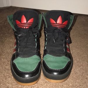 Adidas Court Attitude Green/Black/Red